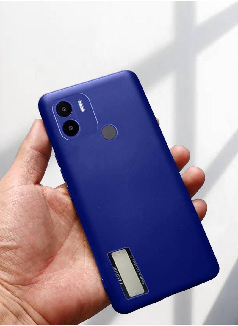 دبليو تيك جراب سيليكون ناعم للغاية لهاتف Xiaomi Redmi A2+ / A2Plus 4G 2023 أزرق  - Image 4