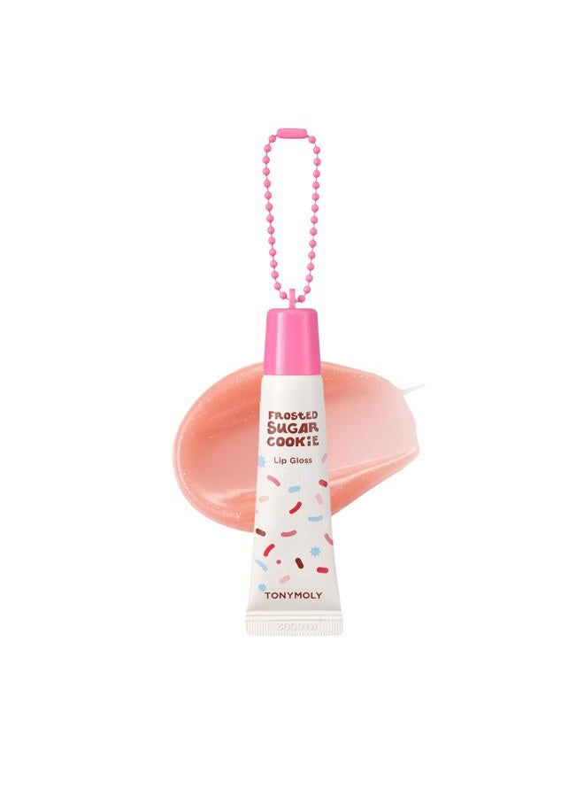 TONYMOLY Jelly Lip Melt + Lip Gloss Key Chain Duo, Limited Edition Holiday Set – Hydrating Lip Balm & Gloss with Hot Chocolate Marshmallow Swirl + Frosted Sugar Cookie, Stocking Stuffer Gift - Image 5