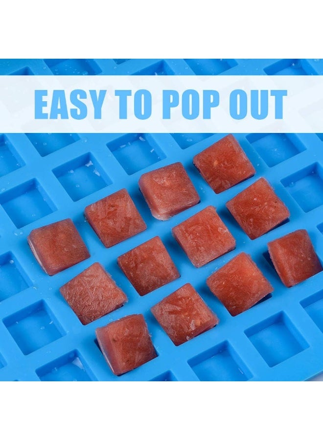 Mini Square Silicone Candy Molds for Chocolate Gummy Caramel Ice Cubes - BPA Free, 2 Pack - Image 5