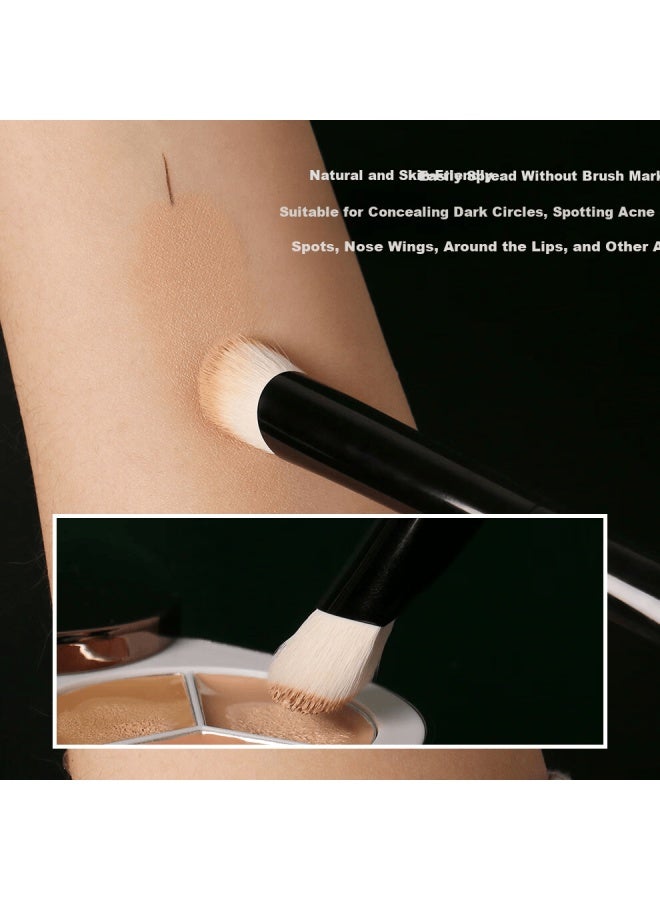 Reverse Phantom M54 Half-moon Finger Concealer Brush Ultra-soft Bristles Beginner Makeup Brush - Image 2