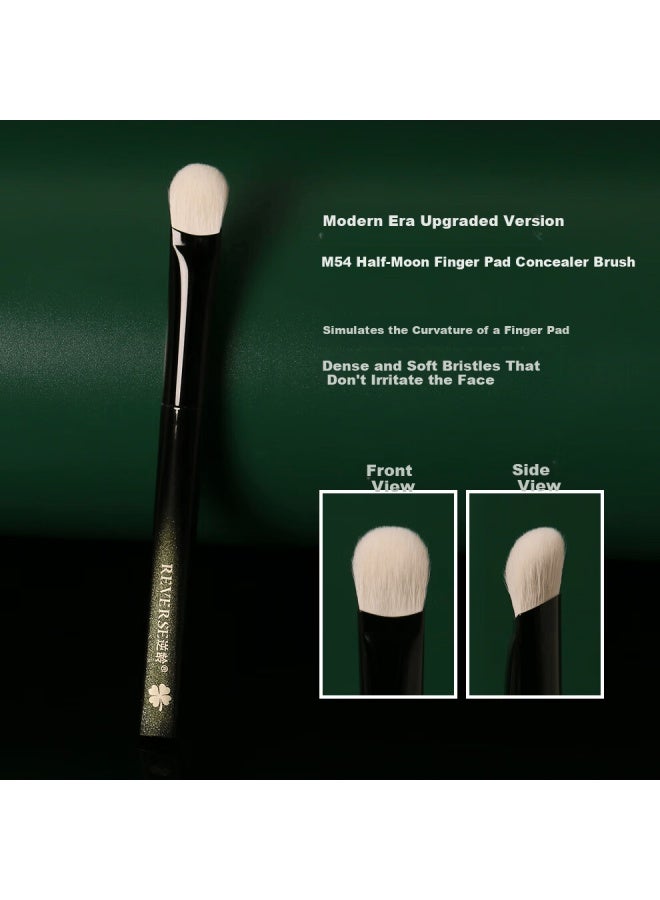 Reverse Phantom M54 Half-moon Finger Concealer Brush Ultra-soft Bristles Beginner Makeup Brush - Image 1