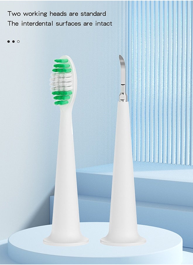 Gecomo Electric Toothbrush with Water Flosser, Rechargeable 5 modes Teeth Cleaning Kit, Deep Cleaning Oral Care Kit for Home Travel (White)  - Image 2