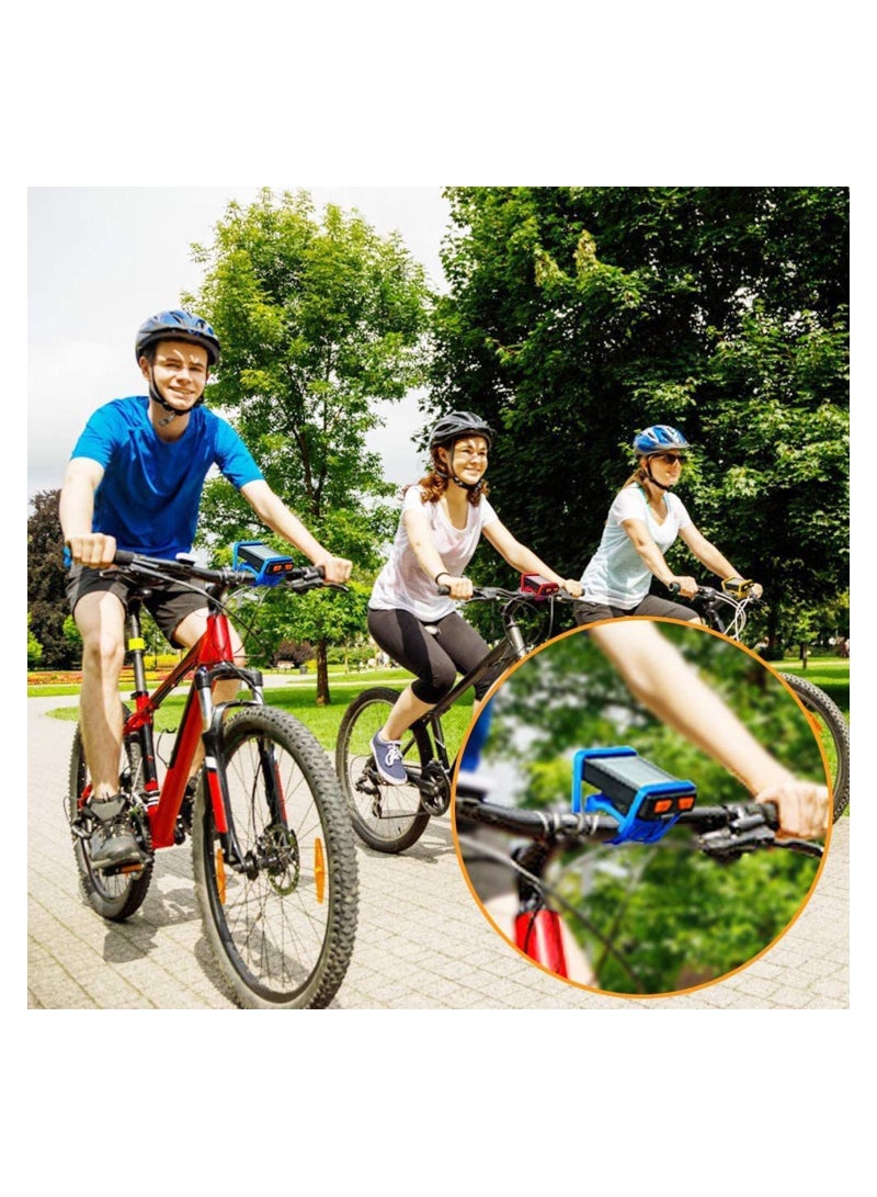 Y&D 8 PCS Bike Silicone Band, Tie Ribbon Mount Holder Multicolor Cycling Flashlight for Flashlights Cell Phones Speaker Lights Bicycle Handlebar (14 * 2.2 1cm) - Image 2