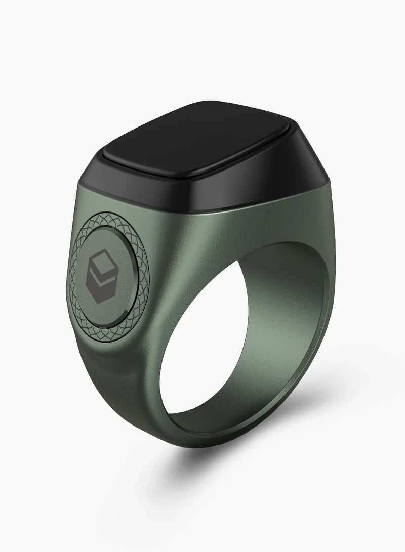 UMEOX Digital Counter Tasbeeh SMART Zikr Ring 18mm Green - Image 1