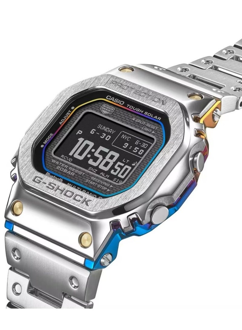 G-SHOCK Full Metal Solar Digital Men’s Watch GMW-BZ5000RC-1 , 43.6 mm Stainless Steel Case & Bracelet,  Bluetooth Smartphone Link, Multi-Band 6 Radio Control,  200 m WR - Image 1