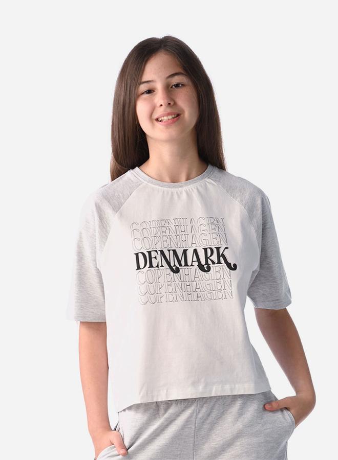 victor and jane Graphic Print Knit Crop Top and Wide-Leg Pants Set - Image 4