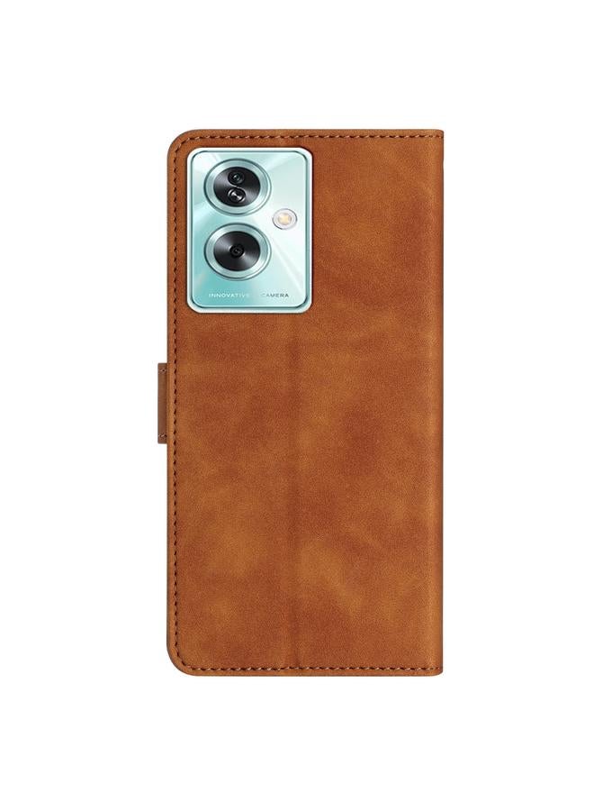 S-TOP Case For OPPO A79 5G Seven Butterflies Embossed Leather Phone Case - Image 3