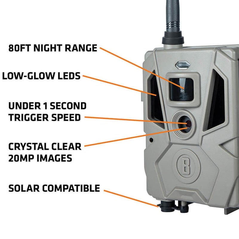 Bushnell CelluCORE 20 Trail Camera for Verizon with Low Glow/80ft Night Range and HD Video Trail Camera - Image 3