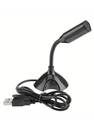 Mini USB microphone suitable for desktop and laptop computers, portable USB condenser microphone with adjustable stand, compatible with PC/Mac, plug and play, perfect for meetings, online classes, gaming, remote work (black) - pzsku/ZE567BD473ACEC8F010C6Z/45/1748835781/7d93c8b5-0704-43c1-89c1-834c6e536718