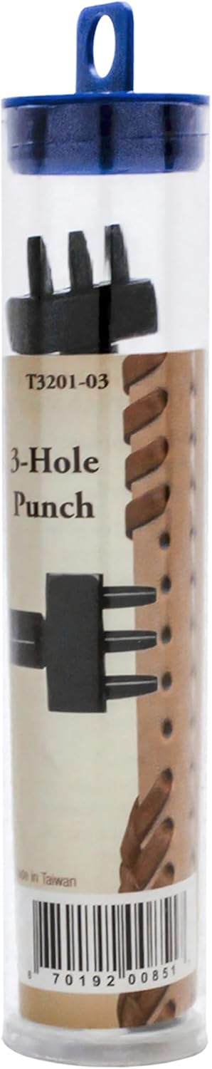 Realeather 3Hole Punch for Leather Crafting - Image 1