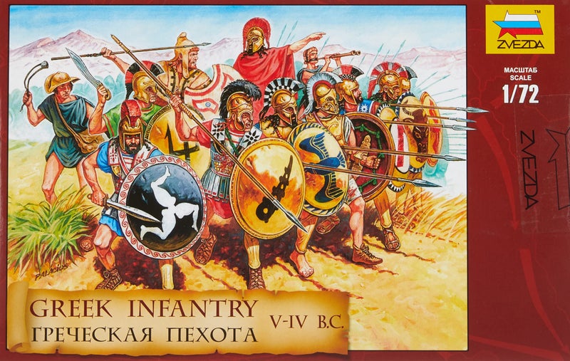 Zvezda Models Greek Infantry Kit - Image 1