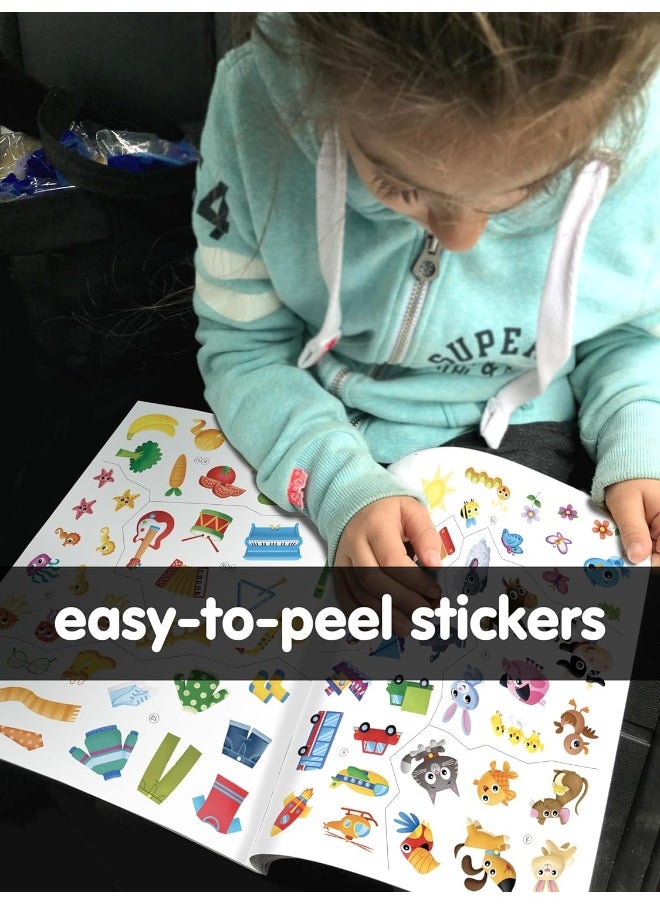 FIRST WORDS & NUMBERS STICKER BOOK TREASURY  - Image 4