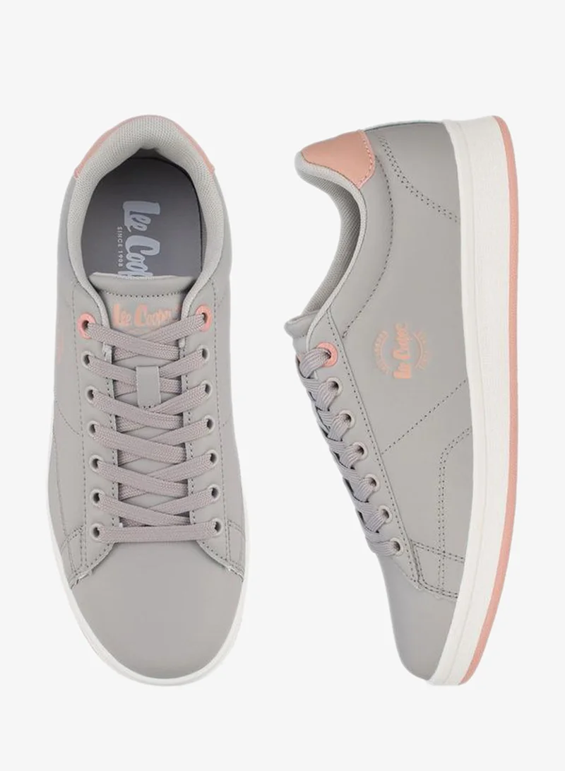 Women Lace-Up Ankle Sneakers