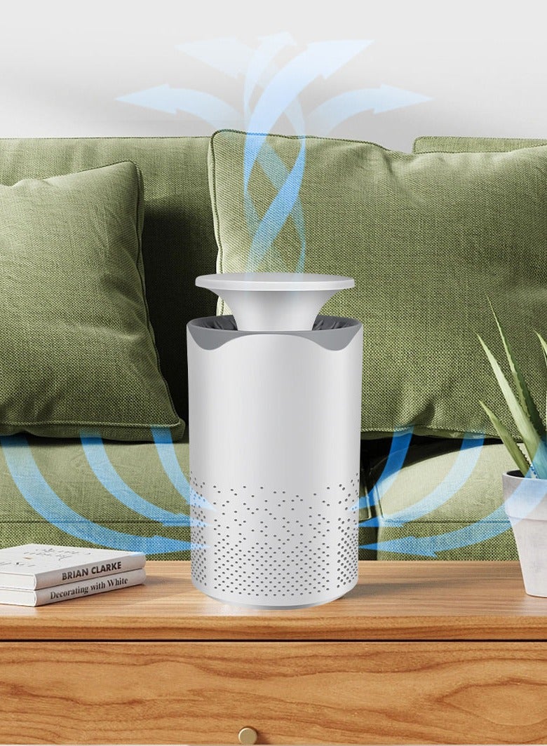 Air Purifier for Home Bedroom, Ultra Quiet HEPA Air Filter Cleaner, Allergies, Dust, Odour, Pet, Smoke, Office, Desktop, 100% Ozone Free  - Image 4