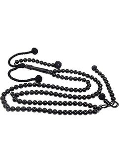 Natural 100 beads black cook tree with counter