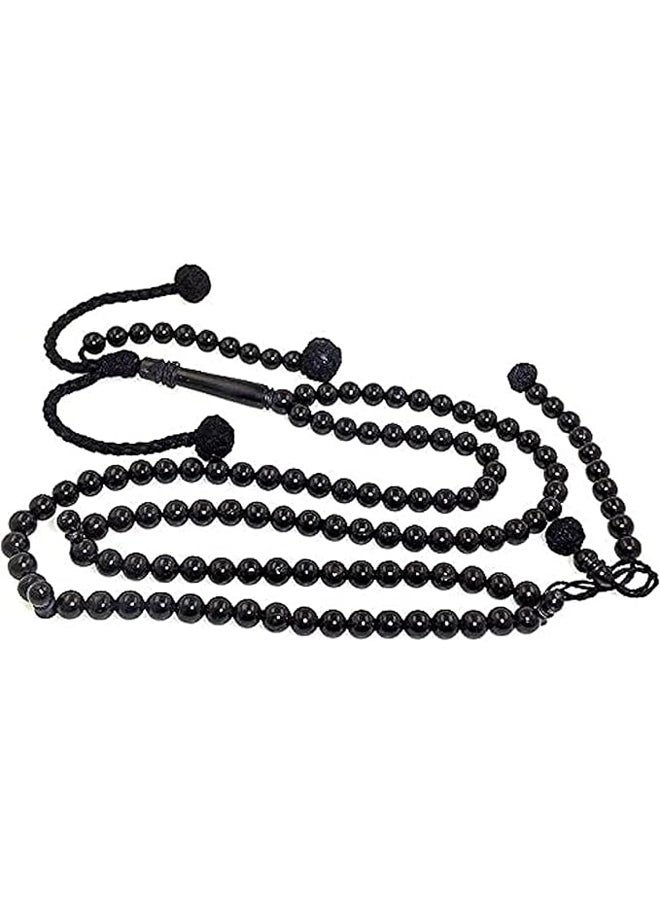 Generic - Natural 100 beads black cook tree with counter - Image 1