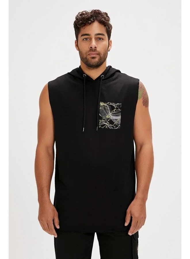 Bad Bear Bolt Black Men's Hoodie Sweatshirt.