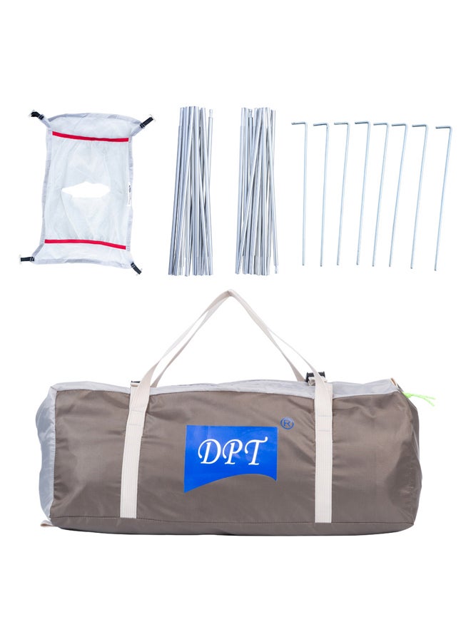 DPT خيمة تخييم، بيضاء، حجم 210*180*115 سم - Image 4