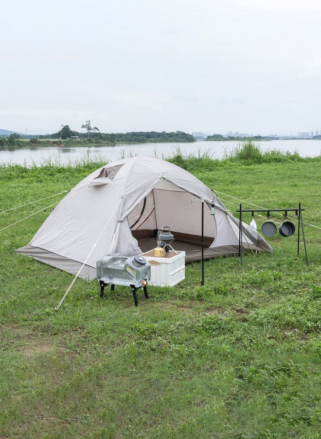 DPT خيمة تخييم، بيضاء، حجم 210*180*115 سم - Image 2