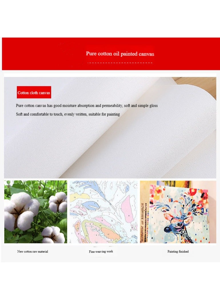 Anna DIY Hand-Painted Fillable Color Oil Painting Decor - Image 5