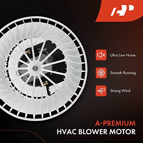 A-Premium Front HVAC Heater Blower Motor Assembly Compatible with Mercedes-Benz Vehicles - 300D, 300TD, 300TE, 300E, 400E, 500E, 300CE, E300, E320, E420, E500, 1987-1994, Without Cabin Dust Air Filter - Image 3