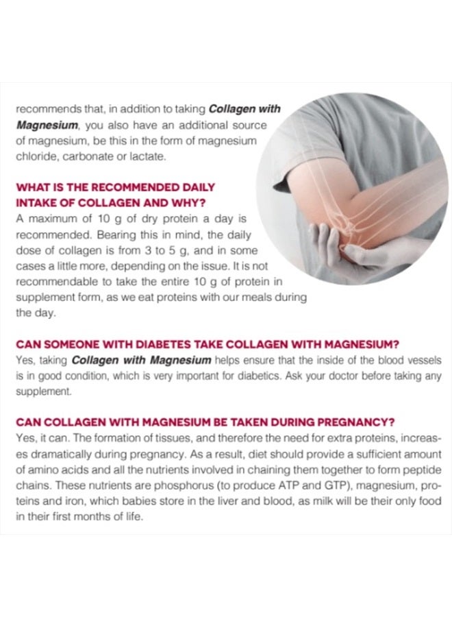 Ana Maria Lajusticia Ana Maria LaJusticia Collagen with Magnesium - 450 Tabs - Rejuvenate Your Skin - Strengthen Your Nervous System - Keep Bones and Teeth in Good Condition  - Image 5