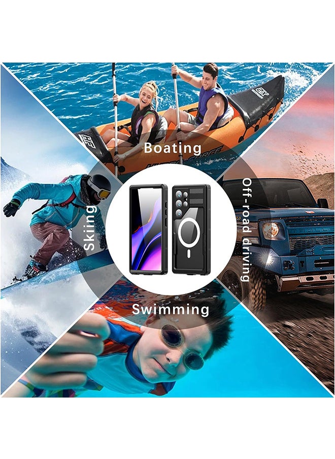 Generic - For Samsung Galaxy S24 Ultra Case, IP68 Waterproof Shockproof Dust-Proof Phone Case, With Built In Screen Protector 6.8 Inch - Image 1
