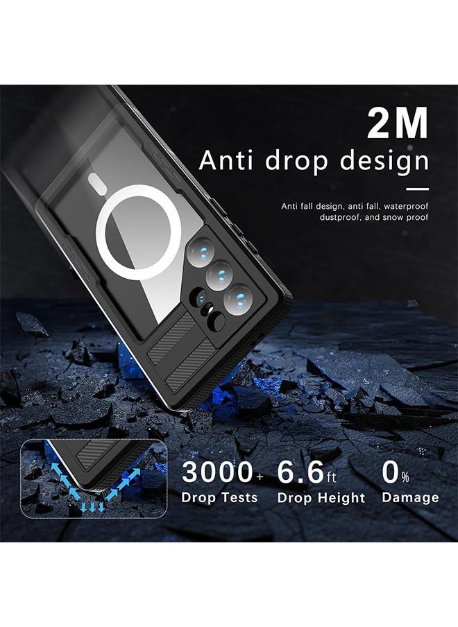 Generic - For Samsung Galaxy S24 Ultra Case, IP68 Waterproof Shockproof Dust-Proof Phone Case, With Built In Screen Protector 6.8 Inch - Image 1