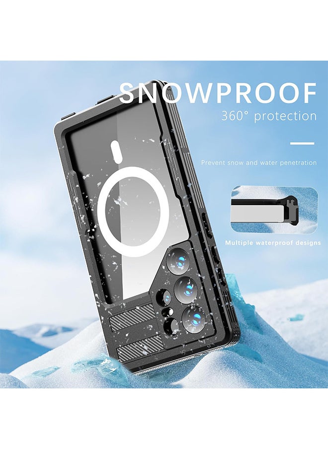 Generic - For Samsung Galaxy S24 Ultra Case, IP68 Waterproof Shockproof Dust-Proof Phone Case, With Built In Screen Protector 6.8 Inch - Image 1