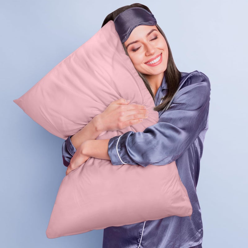 Utopia Bedding Waterproof Pillow Protectors Zippered (2 Pack, Pink) King Size, Zippered Pillowcases, Bed Bug Proof Pillow Encasement Covers 20 x 38 Inches - Image 4