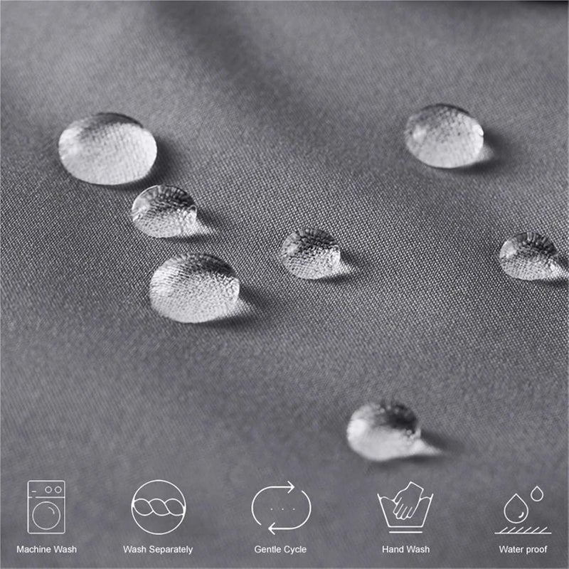 Couch Cushion Cover 2 Pcs Waterproof Sofa Cushion Covers Cover for Living Room Silky Seat Soft Stretch Couch Slipcover Furniture Protector(Blue,Nomal Size XL) - Image 4