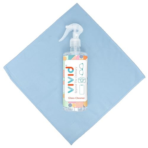 VividVisionInt® 500ml myclean Lens Cleaning Solution Spray contain NO Detergent-NO foam-for Spectacles,Sunglasses,Eyeglasses,Mobile,PC,Laptop,TV&Camera-│500ml Bottle+ Myclean Microfiber Cloth - Image 1