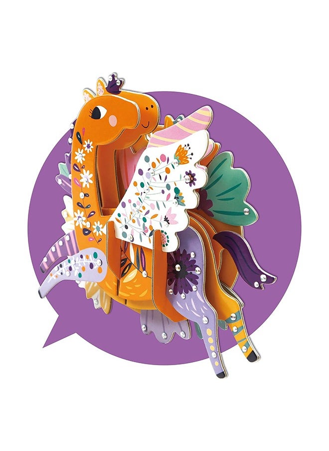 Avenir Origami Create My Own Pets Fold 8 Vivid Animals and Cardboard Characters 40 Double-sided Folding Sheets Big Themed Activities Poster for Kids 5+  - Image 4