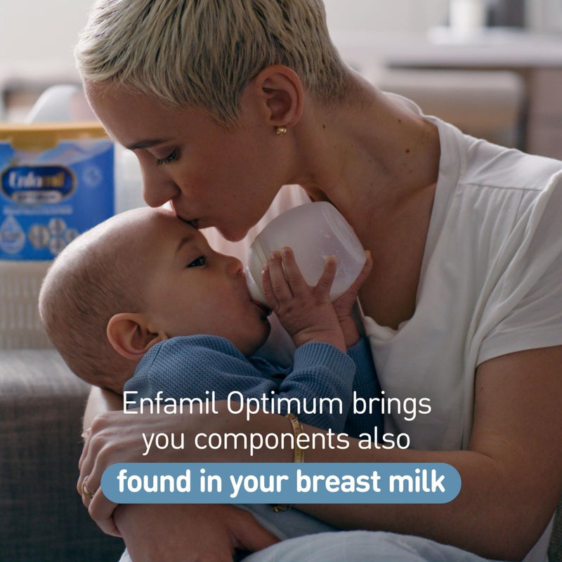 Enfamil Optimum (Enspire), Our Closest Formula to Breast Milk, Immune-Supporting Lactoferrin and Brain-Supporting DHA Baby Formula, 30 Oz Refill - Image 4
