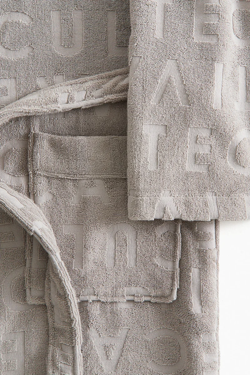 H&M Terry dressing gown