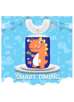 ORiTi Kids Electric Toothbrush U Shape Dinosaur Ultrasonic Automatic Toothbrush  - Image 5