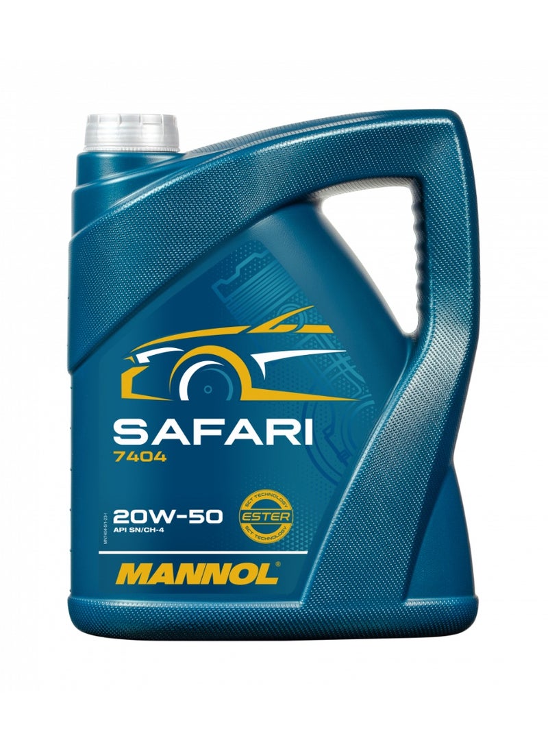 MANNOL Mannol Safari 20W50 Engine Oil 5L  - Image 1