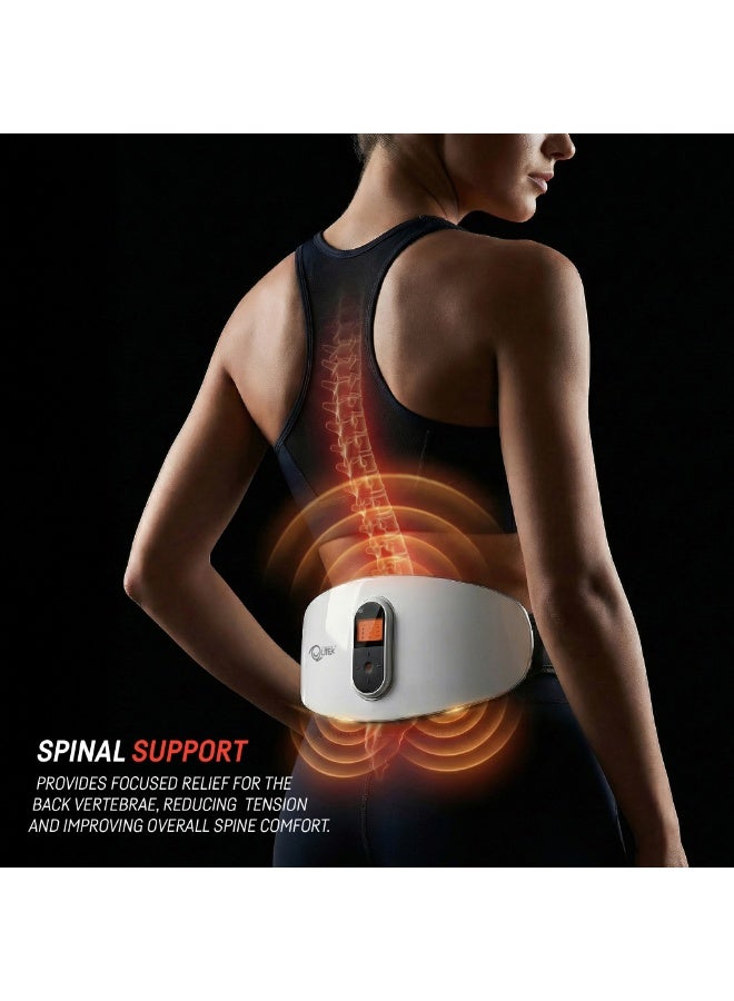 Qutek Intelligent Waist & Back Massager – 6 Massage Modes, Portable Design, Electric Muscle Stimulation - Image 2