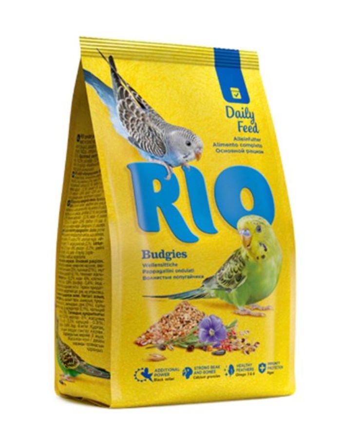 RIO Daily Food for Budgies – Balanced Nutritional Mix 1kg