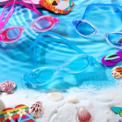 Kingdder 20 Pairs Unisex Kids Goggles Bulk for 4-14 Swimming Goggles for Children Anti Fog No Leaking Swim Goggles Pack(Classic Style) - Image 4