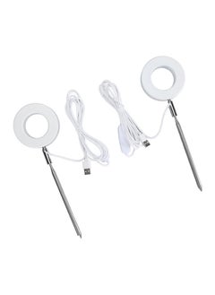 Thoraya 2PCS Grow Light Full Spectrum LED Plant Light for Indoor Plants Height Adjustable Growing Lamp with Auto On Off Timer 2 4 8H 4 Dimmable Brightness  - Image 3
