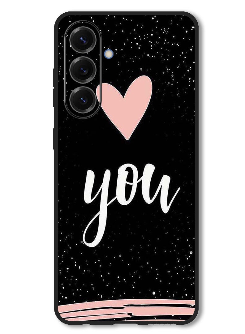 Theodor Case Compatible with Samsung Galaxy F16/ M16 Protection Shockproof Bumper Cover Love You - Image 1