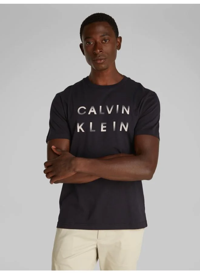 كالفن كلاين Logo Crew Neck T-Shirt