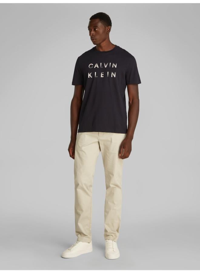 CALVIN KLEIN Logo Crew Neck T-Shirt - Image 4