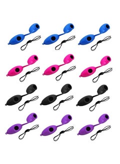 Super Sunnies Super Sunnies Tanning Goggles - 12-Pack Flexible Assorted Colors - UV Eye Protection, FDA Compliant  - Image 1