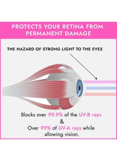 Super Sunnies Super Sunnies Tanning Goggles - 12-Pack Flexible Assorted Colors - UV Eye Protection, FDA Compliant  - Image 5