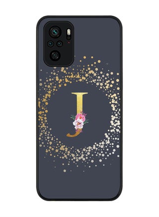 Rugged Black edge case for Xiaomi Poco M5s Slim fit Soft Case Flexible Rubber Edges Anti Drop TPU Gel Thin Cover - Custom Monogram Initial Letter Floral Pattern Alphabet - J (Grey ) - pzsku/ZE56986A1104B3E50702FZ/45/_/1714742779/f22d1197-ae0f-4559-9ceb-0f3a335f0554