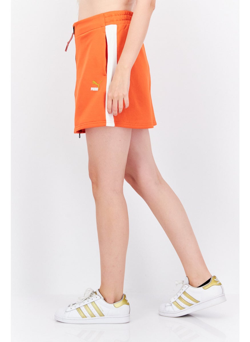 PUMA Women Sportswear Fit Training Skirt, Orange  - Image 4