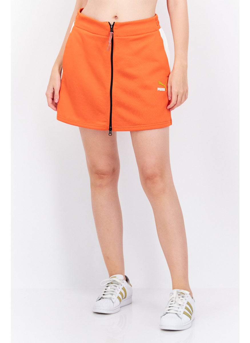 PUMA Women Sportswear Fit Training Skirt, Orange  - Image 1