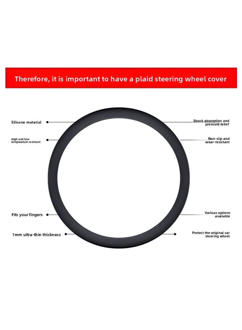 Generic Skidproof Steering Wheel Cover - Image 5